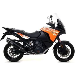 Escape Arrow KTM 1290 Super Adventure 2017-2020 Racetech Dark Aluminio copa Carbono - vista 1