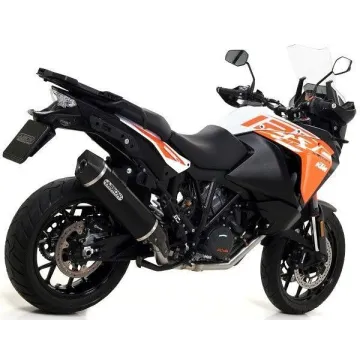 Escape Arrow KTM 1290 Super Adventure 2017-2020 Racetech Dark Aluminio copa Carbono - vista 2