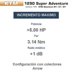 Descatalizador Arrow KTM 1290 SuperDuke 2017-2019 - vista 3