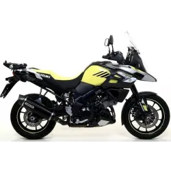 Escape Arrow Suzuki V-Strom 1000 2017-2021 Racetech Dark Aluminio - vista 1