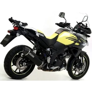 Escape Arrow Suzuki V-Strom 1000 2017-2021 Racetech Dark Aluminio - vista 2