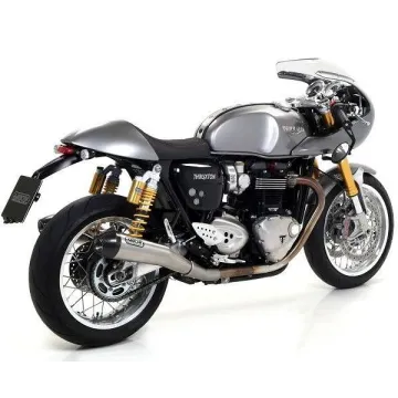 Escapes Arrow Triumph Thruxton 1200 2016-2020 ProRacing Nichrom copa Carbono - vista 2