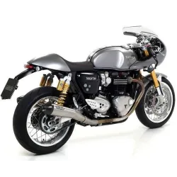 Escapes Arrow Triumph Thruxton 1200 2016-2020 ProRacing Nichrom copa Carbono - vista 2
