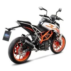 Escape KTM Duke 390 2017-2018 Leovince LV One Carbono copa Carbono 14186E - vista 2