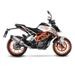 Escape KTM Duke 390 2017-2018 Leovince LV One Inox copa Carbono 14185E - vista 1 Escape KTM Duke 390 2017-2018 Leovince LV One Inox copa Carbono 14185E - vista 1