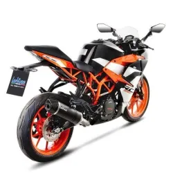 Escape Leovince KTM RC 390 2017-2020 LV One Carbono copa Carbono 14186E - vista 2
