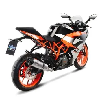 Escape Leovince KTM RC 390 2017-2020 LV One Inox copa Carbono 14185E - vista 2