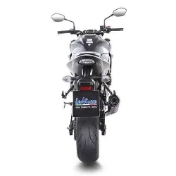 Escape Suzuki GSX-S 750 2017-2020 Leovince LV One Carbono copa Carbono 14176E - vista 3 Escape Suzuki GSX-S 750 2017-2020 Leovince LV One Carbono copa Carbono 14176E - vista 3