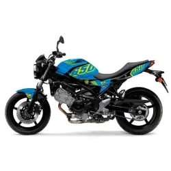 Kit vinilo Deco Up Maximize Suzuki SV 650 2008 en adelante Azul - Amarillo - vista 1