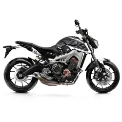 Kit vinilo Deco Up Maximize Yamaha MT09 2013-2016 Negro - Blanco - vista 1 Kit vinilo Deco Up Maximize Yamaha MT09 2013-2016 Negro - Blanco - vista 1