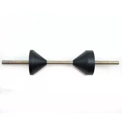 Eje con conos de GRAN DIAMETRO para equilibradora manual ruedas (monobrazo). - vista 4 Eje con conos de GRAN DIAMETRO para equilibradora manual ruedas (monobrazo). - vista 4