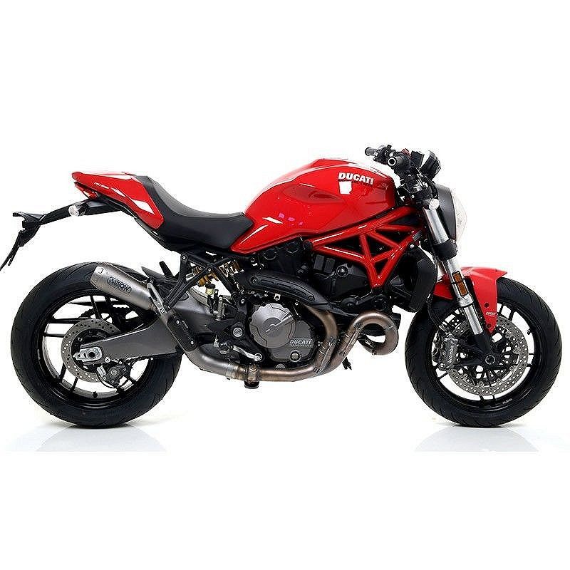 Escape Ducati Monster 821 2018-2020 Arrow ProRace Full Titanio copa Titanio - vista 1