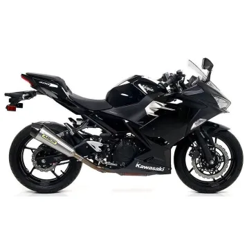 Escape Kawasaki Ninja 400 2018-2021 Arrow X-Kone Nichrom copa Carbono - vista 1