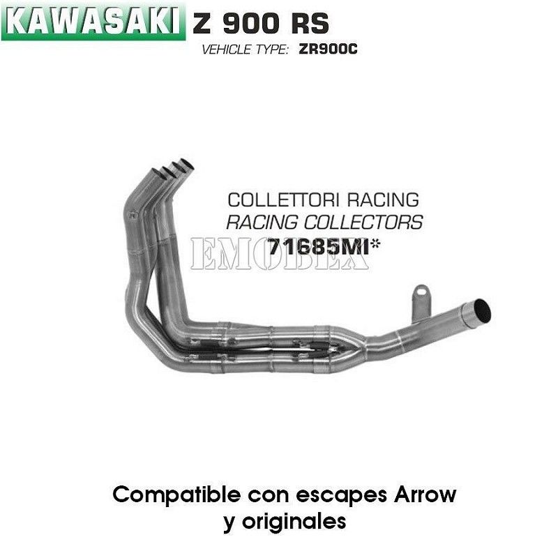 Colectores Arrow Kawasaki Z900 RS - vista 1