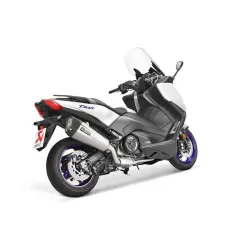 Escape completo Akrapovic Yamaha Tmax 530 2017-2018 Titanio - vista 2