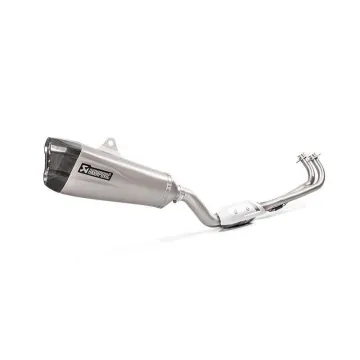 Escape completo Akrapovic Yamaha Tmax 530 2017-2018 Titanio - vista 3
