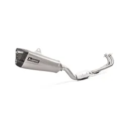 Escape completo Akrapovic Yamaha Tmax 530 2017-2018 Titanio - vista 3