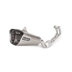 Escape completo Akrapovic Yamaha Tmax 530 2017-2018 Titanio - vista 4