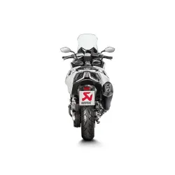 Escape Akrapovic Kymco AK 550 inox Negro - vista 3