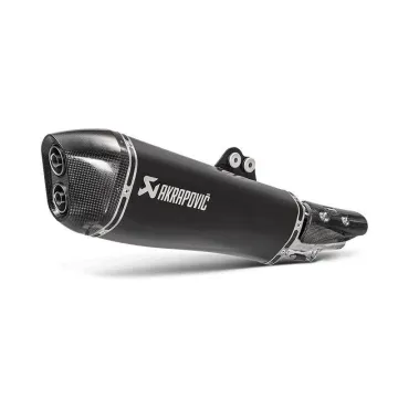 Escape Akrapovic Kymco AK 550 inox Negro - vista 4