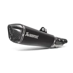 Escape Akrapovic Kymco AK 550 inox Negro - vista 4