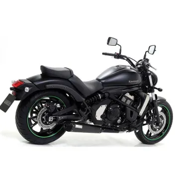 Escape completo Kawasaki Vulcan S 650 2017-2020 Arrow Rebel Dark - vista 2