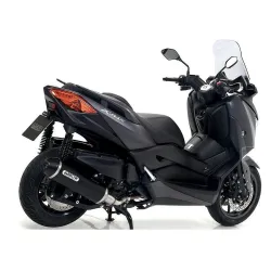 Escape Yamaha Xmax 400 2017-2020 Arrow Urban Aluminio Dark - vista 2