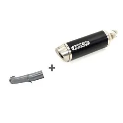 Escape Arrow KTM Duke 125 2017-2020 Thunder Dark Aluminio copa Inox - vista 1