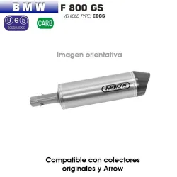 Escape Arrow BMW F 800 GS 2008-2016 Maxi Racetech Aluminio copa Carbono - vista 1