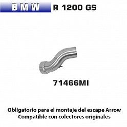 Tubo de conexion Arrow BMW R 1200 GS 2010-2012 71466MI
