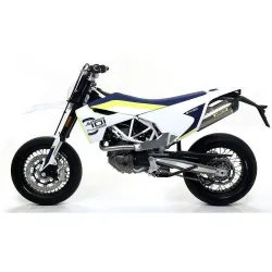 Escape Husqvarna 701 2017-2020 Arrow Racetech Titanio - vista 1 Escape Husqvarna 701 2017-2020 Arrow Racetech Titanio - vista 1