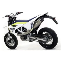 Escape Husqvarna 701 2017-2020 Arrow Racetech Titanio - vista 2 Escape Husqvarna 701 2017-2020 Arrow Racetech Titanio - vista 2