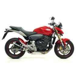 Escape Arrow Honda Hornet 600 2007-2013 Street Thunder Dark Aluminio 71722AON - vista 1