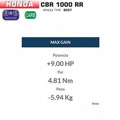 Escape Arrow Honda CBR 1000 RR 2004-2007 Maxi Racetech Titanio copa Carbono 71684PK - vista 2