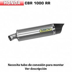 Escape Arrow Honda CBR 1000 RR 2012-2013 Indy Race Titanio copa Carbono 71727PK - vista 3
