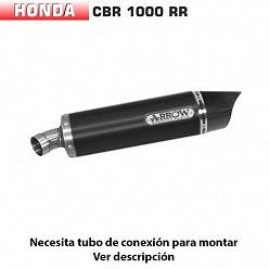 Escape Arrow Honda CBR 1000 RR 2012-2013 Indy Race Dark Aluminio copa Carbono 71727AKN - vista 1