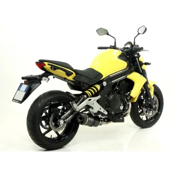 Escape completo Arrow Kawasaki ER-6N-F 2012-2016 Racetech Aluminio Dark copa Carbono - vista 2