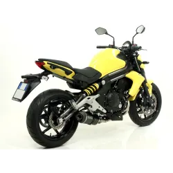 Escape completo Arrow Kawasaki ER-6N-F 2012-2016 Racetech Aluminio Dark copa Carbono - vista 2