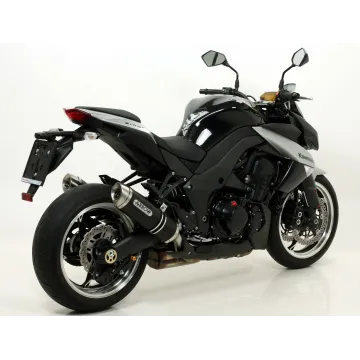 Escapes Arrow Kawasaki Z1000 2010-2016 Thunder Dark Aluminio - vista 2