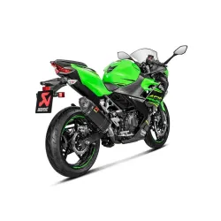 Escape Akrapovic Kawasaki Ninja 400 2018-2021 Carbono - vista 2 Escape Akrapovic Kawasaki Ninja 400 2018-2021 Carbono - vista 2