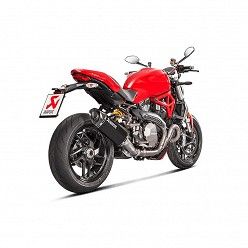 Escape Akrapovic Ducati Monster 821 2017 Titanio negro - vista 2