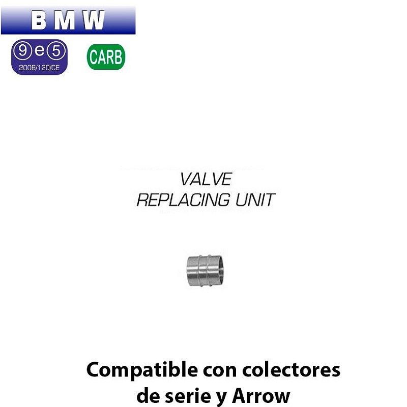 Adaptador eliminacion valvula Arrow para BMW R nine T 2014-2016