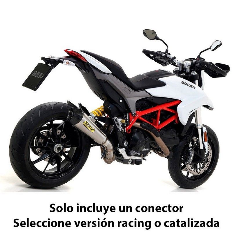 Escape Arrow Ducati Hyperstrada 2013-2018 X-Kone Nichrom copa Carbono - vista 1