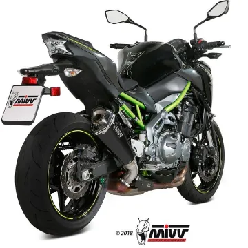 Escape MIVV Kawasaki Z900 2017-2019 Delta Race Steel Black - vista 2