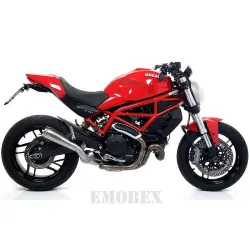 Escape Ducati Monster 797 2017-2018 Arrow ProRace Nichrom - vista 1