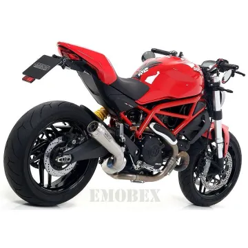 Escape Ducati Monster 797 2017-2018 Arrow ProRace Nichrom - vista 2