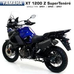 Escape Arrow Yamaha XT 1200 Z Super Tenere 2010-2018 Maxi Racetech dark Aluminio copa Carbono - vista 2