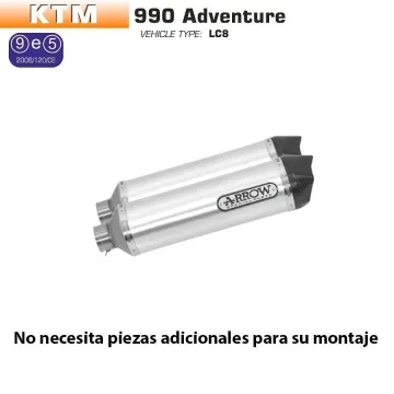 Escapes Arrow KTM 990 Adventure 2006-2014 Racetech Aluminio - vista 1