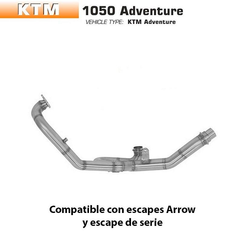 Colectores racing Arrow KTM 1050 Adventure 2015-2016 