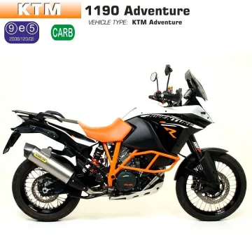 Escapes Arrow KTM 1190 Adventure 2013-2016 Maxi Racetech Titanio - vista 1